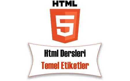 HTML Etiketleri: İçerik Yapısını Şekillendirmek