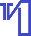 TRT - 1989 - 31 Ocak 1991 tarihleri arasında TV1 adıyla yayın yaptığı sırada kullanılan logosu.